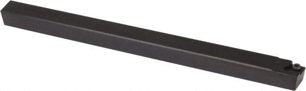 Kennametal - SCAC, Right Hand Cut, 10° Lead Angle, 3/8" Shank Height x 3/8" Shank Width, Neutral Rake Indexable Turning Toolholder - 6" OAL, CC..21.5. Insert Compatibility, Series Screw-On - USA Tool & Supply