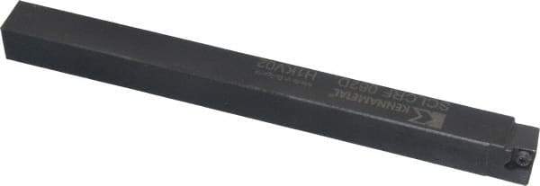 Kennametal - SCLC, Right Hand Cut, 5° Lead Angle, 1/2" Shank Height x 1/2" Shank Width, Neutral Rake Indexable Turning Toolholder - 6" OAL, CC..21.5. Insert Compatibility, Series Screw-On - USA Tool & Supply