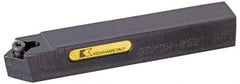 Kennametal - SCMC, Neutral Cut, 0° Lead Angle, 1" Shank Height x 1" Shank Width, Neutral Rake Indexable Turning Toolholder - 6" OAL, CC..32.5. Insert Compatibility, Series Screw-On - USA Tool & Supply