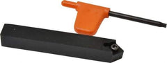 Kennametal - SCMC, Neutral Cut, 0° Lead Angle, 1/2" Shank Height x 1/2" Shank Width, Neutral Rake Indexable Turning Toolholder - 3-1/2" OAL, CC..32.5. Insert Compatibility, Series Screw-On - USA Tool & Supply