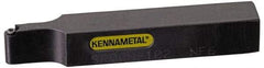 Kennametal - SROC, Neutral Cut, 0° Lead Angle, 1-1/4" Shank Height x 1-1/4" Shank Width, Neutral Rake Indexable Turning Toolholder - 6" OAL, RC..32.5. Insert Compatibility, Series Screw-On - USA Tool & Supply