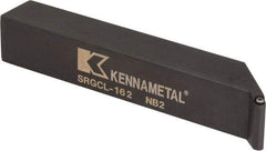 Kennametal - SRGC, Left Hand Cut, 1" Shank Height x 1" Shank Width, Neutral Rake Indexable Turning Toolholder - 6" OAL, RC..21.5. Insert Compatibility, Series Screw-On - USA Tool & Supply