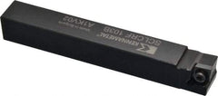Kennametal - SCLC, Right Hand Cut, 5° Lead Angle, 5/8" Shank Height x 5/8" Shank Width, Neutral Rake Indexable Turning Toolholder - 4-1/2" OAL, CC..32.5. Insert Compatibility, Series Screw-On - USA Tool & Supply