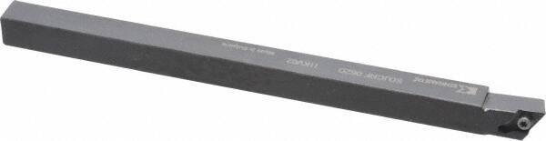 Kennametal - SDJC, Right Hand Cut, 3° Lead Angle, 3/8" Shank Height x 3/8" Shank Width, Neutral Rake Indexable Turning Toolholder - 6" OAL, DC..21.5. Insert Compatibility, Series Screw-On - USA Tool & Supply