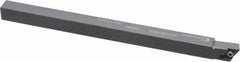 Kennametal - SDJC, Right Hand Cut, 3° Lead Angle, 3/8" Shank Height x 3/8" Shank Width, Neutral Rake Indexable Turning Toolholder - 6" OAL, DC..21.5. Insert Compatibility, Series Screw-On - USA Tool & Supply