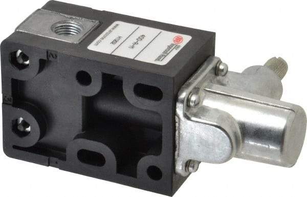 ARO/Ingersoll-Rand - 0.195 CV Rate & 7.5 CFM 3 Way Air Valve - One-Way Clockwise, Spring Return, 150 Max psi - USA Tool & Supply