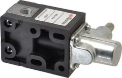 ARO/Ingersoll-Rand - 0.195 CV Rate & 7.5 CFM 3 Way Air Valve - One-Way Clockwise, Spring Return, 150 Max psi - USA Tool & Supply