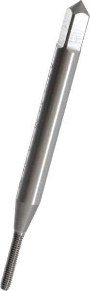 OSG - #0-80 UNF H5 Thread Limit Modified Bottoming Thread Forming Tap - Cobalt, Bright Finish, 1-5/8" OAL, 5/16" Thread Length, Right Hand Thread, Series HY-PRO NRT - USA Tool & Supply