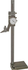 Value Collection - 12" Stainless Steel Dial Height Gage - 0.001" Graduation, Dial Display - USA Tool & Supply