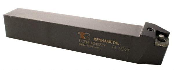 Kennametal - PCBN, Right Hand Cut, 5° Lead Angle, 32mm Shank Height x 32mm Shank Width, Negative Rake Indexable Turning Toolholder - 170mm OAL, CN..1906.. Insert Compatibility, Series Kenlever - USA Tool & Supply