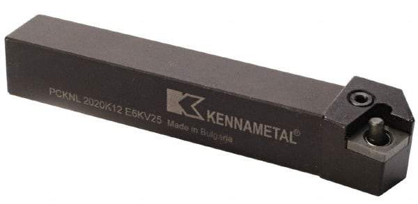 Kennametal - PCKN, Right Hand Cut, 15° Lead Angle, 25mm Shank Height x 25mm Shank Width, Negative Rake Indexable Turning Toolholder - 150mm OAL, CN..1204.. Insert Compatibility, Series Kenlever - USA Tool & Supply