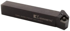 Kennametal - PSKN, Left Hand Cut, 0° Lead Angle, 25mm Shank Height x 25mm Shank Width, Negative Rake Indexable Turning Toolholder - 150mm OAL, SN..1204.. Insert Compatibility, Series Kendex - USA Tool & Supply