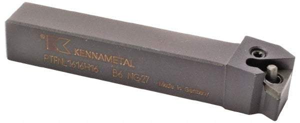 Kennametal - PCLN, Left Hand Cut, 5° Lead Angle, 32mm Shank Height x 32mm Shank Width, Negative Rake Indexable Turning Toolholder - 170mm OAL, CN..1606.. Insert Compatibility, Series Kenlever - USA Tool & Supply