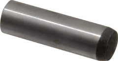 Value Collection - 10mm Diam x 35mm Pin Length Alloy Steel Standard Dowel Pin - C 58-62 Hardness, 37,100 Lb Breaking Strength, 1 Rounded End - USA Tool & Supply