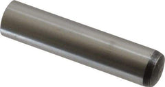 Value Collection - 10mm Diam x 45mm Pin Length Alloy Steel Standard Dowel Pin - C 58-62 Hardness, 37,100 Lb Breaking Strength, 1 Rounded End - USA Tool & Supply