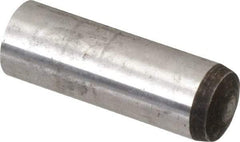 Value Collection - 16mm Diam x 50mm Pin Length Alloy Steel Standard Dowel Pin - C 58-62 Hardness, 94,900 Lb Breaking Strength, 1 Rounded End - USA Tool & Supply