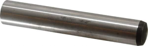 Value Collection - 25mm Diam x 150mm Pin Length Alloy Steel Standard Dowel Pin - C 58-62 Hardness, 232,000 Lb Breaking Strength, 1 Rounded End - USA Tool & Supply