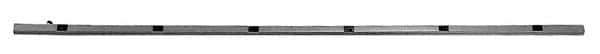 Wiremold - 6 Outlets, 120 Volts, 15 Amps, Power Outlet Strip - 2 Circuits, Raceway Mount, 5-15P NEMA Configuration, 6' Strip - USA Tool & Supply