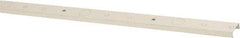 Wiremold - 5 Ft. Long x 1-9/32 Inch Wide x 3/4 Inch High, Rectangular Raceway Base Cover - Ivory, For Use with Wiremold NM2000 Series Raceways - USA Tool & Supply