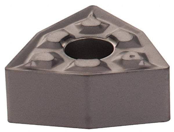 Iscar - WNMG331 TF Grade IC907 Carbide Turning Insert - 80° Trigon, 3/8" Inscr Circle, 3/16" Thick, 1/64" Corner Radius - USA Tool & Supply