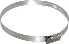 IDEAL TRIDON - SAE Size 80, 3-1/2 to 5-1/2" Diam, Stainless Steel Worm Drive Clamp - 1/2" Wide, Material Grade 201/305, Series 620 - USA Tool & Supply