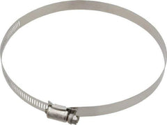 IDEAL TRIDON - SAE Size 96, 4-1/2 to 6-1/2" Diam, Stainless Steel Worm Drive Clamp - 1/2" Wide, Material Grade 201/305, Series 620 - USA Tool & Supply