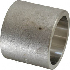 Merit Brass - 2" Grade 304 Stainless Steel Pipe Coupling - Socket Weld x Socket Weld End Connections, 3,000 psi - USA Tool & Supply