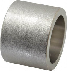 Merit Brass - 1-1/2 x 1" Grade 304 Stainless Steel Pipe Reducer Coupling - Socket Weld x Socket Weld End Connections, 3,000 psi - USA Tool & Supply