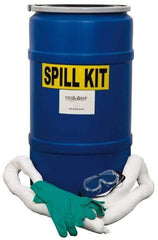 PRO-SAFE - Oil Only Spill Kit - 30 Gal Drum - USA Tool & Supply