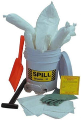 PRO-SAFE - Oil Only Spill Kit - 5 Gal Polypropylene Pail - USA Tool & Supply