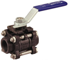 NIBCO - 2" Pipe, Full Port, Carbon Steel Standard Ball Valve - USA Tool & Supply