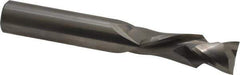 Onsrud - 1/2" Cutting Diam x 1-3/8" Length of Cut, 2 Flute, Compression Spiral Router Bit - Uncoated, Right Hand Cut, Solid Carbide, 3-1/2" OAL x 1/2" Shank Diam, Double Edge, 30° Helix Angle - USA Tool & Supply