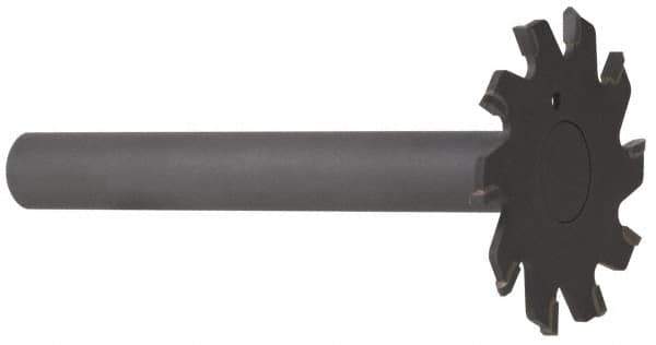 Onsrud - 2" Diam x 0.095" Blade Thickness, 16 Tooth Slitting and Slotting Saw - Shank Connection, Left Hand, Uncoated, Carbide-Tipped, -5° Rake - USA Tool & Supply