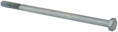 Value Collection - M8x1.25mm Metric Coarse, 150mm Length Under Head Hex Head Cap Screw - Partially Threaded, Grade 8.8 Steel, Zinc-Plated Finish, 13mm Hex - USA Tool & Supply