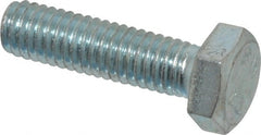 Value Collection - M6x1.00mm Metric Coarse, 22mm Length Under Head Hex Head Cap Screw - USA Tool & Supply