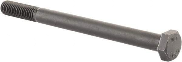 Value Collection - M12x1.75mm Metric Coarse, 150mm Length Under Head Hex Head Cap Screw - Partially Threaded, Grade 10.9 Steel, Uncoated, 19mm Hex - USA Tool & Supply