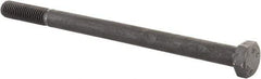 Value Collection - M12x1.75mm Metric Coarse, 180mm Length Under Head Hex Head Cap Screw - Partially Threaded, Grade 10.9 Steel, Uncoated, 19mm Hex - USA Tool & Supply