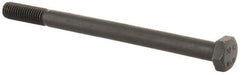 Value Collection - M8x1.25mm Metric Coarse, 110mm Length Under Head Hex Head Cap Screw - Partially Threaded, Grade 10.9 Steel, Uncoated, 13mm Hex - USA Tool & Supply