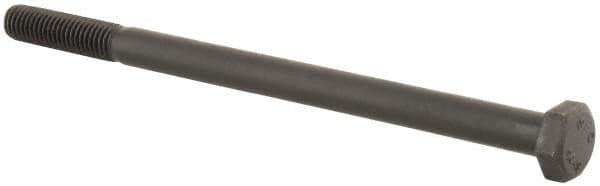 Value Collection - M8x1.25mm Metric Coarse, 130mm Length Under Head Hex Head Cap Screw - Partially Threaded, Grade 10.9 Steel, Uncoated, 13mm Hex - USA Tool & Supply