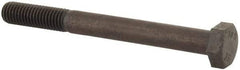 Value Collection - M8x1.25mm Metric Coarse, 80mm Length Under Head Hex Head Cap Screw - Partially Threaded, Grade 10.9 Steel, Uncoated, 13mm Hex - USA Tool & Supply