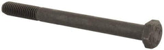 Value Collection - M8x1.25mm Metric Coarse, 90mm Length Under Head Hex Head Cap Screw - Partially Threaded, Grade 10.9 Steel, Uncoated, 13mm Hex - USA Tool & Supply