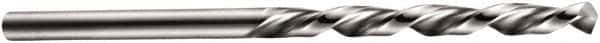 DORMER - 1.9mm 118° High Speed Steel Jobber Drill - Oxide Finish, Left Hand Cut, Spiral Flute, Straight Shank, 46mm OAL - USA Tool & Supply