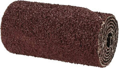 Superior Abrasives - 3/4" Max Roll Diam x 1-1/2" OAL, 50 Grit Straight Cartridge Roll - 3/16" Pilot Hole Diam, Coarse Grade - USA Tool & Supply