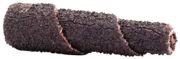 Merit Abrasives - 1-1/2" Long x 3/8" Diam, Aluminum Oxide, Full Taper Cartridge Roll - 50 Grit, 1/8" Pilot Hole Diam, Coarse Grade - USA Tool & Supply