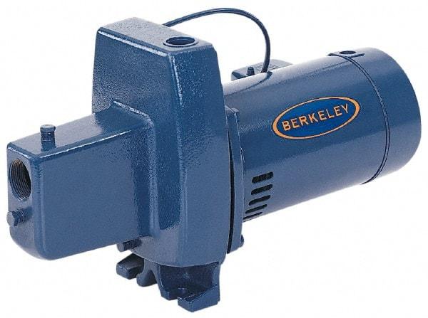 Berkeley - Jet Pumps Horsepower: 1/2 Shut Off Feet: 70 (Feet) - USA Tool & Supply