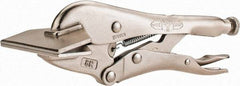 Irwin - 8" OAL Standard Jaw Sheet Metal Clamp Weld Locking Pliers - 3-1/8" Jaw Width, 1-3/4" Jaw Depth, 1-3/4" Jaw Opening - USA Tool & Supply