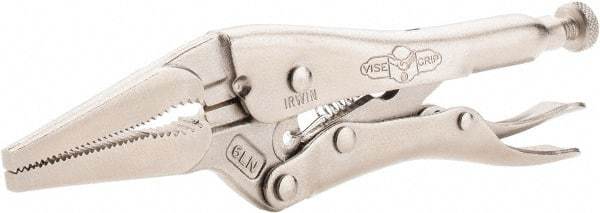 Irwin - 6" OAL Standard Jaw Locking Pliers - 2-1/4" Jaw Opening, Standard Handle - USA Tool & Supply