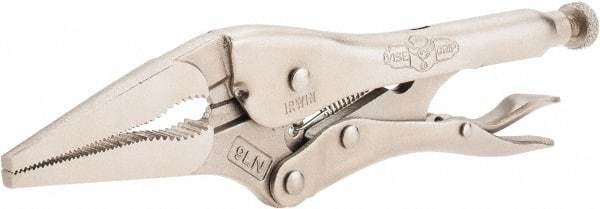 Irwin - 9" OAL Standard Jaw Locking Pliers - 2-7/8" Jaw Opening, Standard Handle - USA Tool & Supply