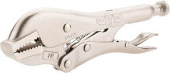 Irwin - 7" OAL Straight Jaw Locking Pliers - 1-1/8" Jaw Opening, Standard Handle - USA Tool & Supply