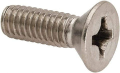 Value Collection - 5/16-18 UNC, 1" OAL Phillips Drive Machine Screw - Flat Head, Grade 316 Stainless Steel, Uncoated, Without Washer - USA Tool & Supply